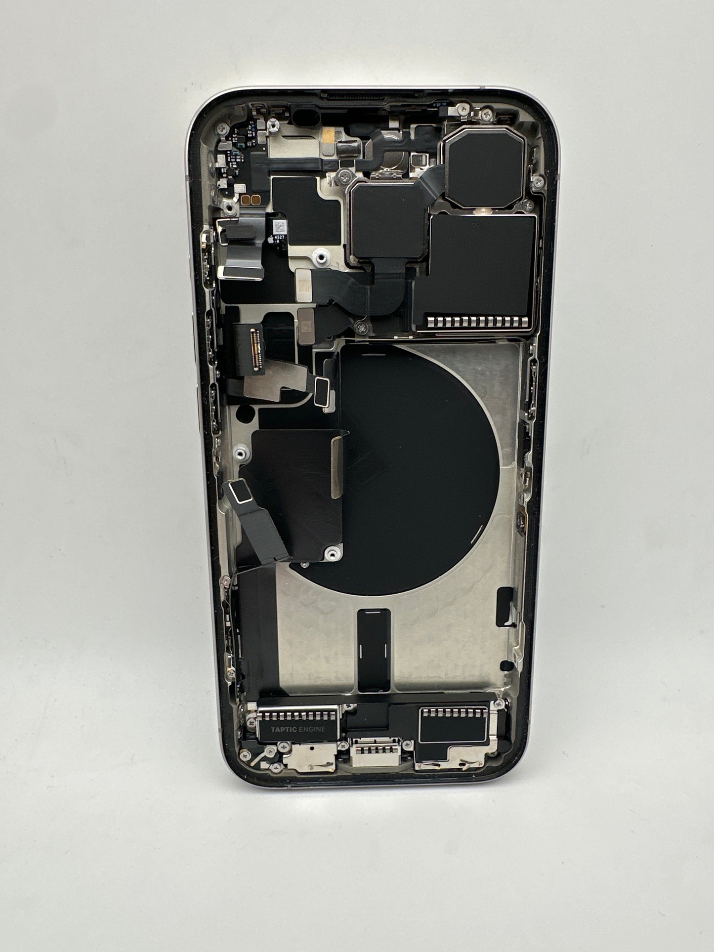 Apple Used iPhone 15 Pro Natural Titanium Back Housing OEM