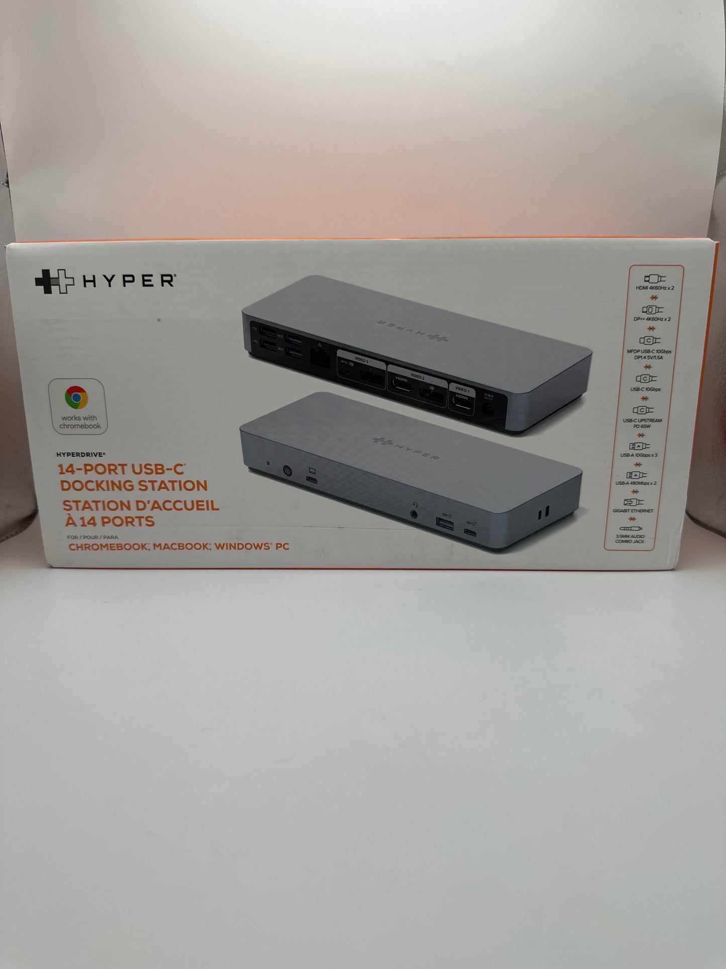 HyperDrive 14-Port USB-C Docking Station HD-GD1000-US