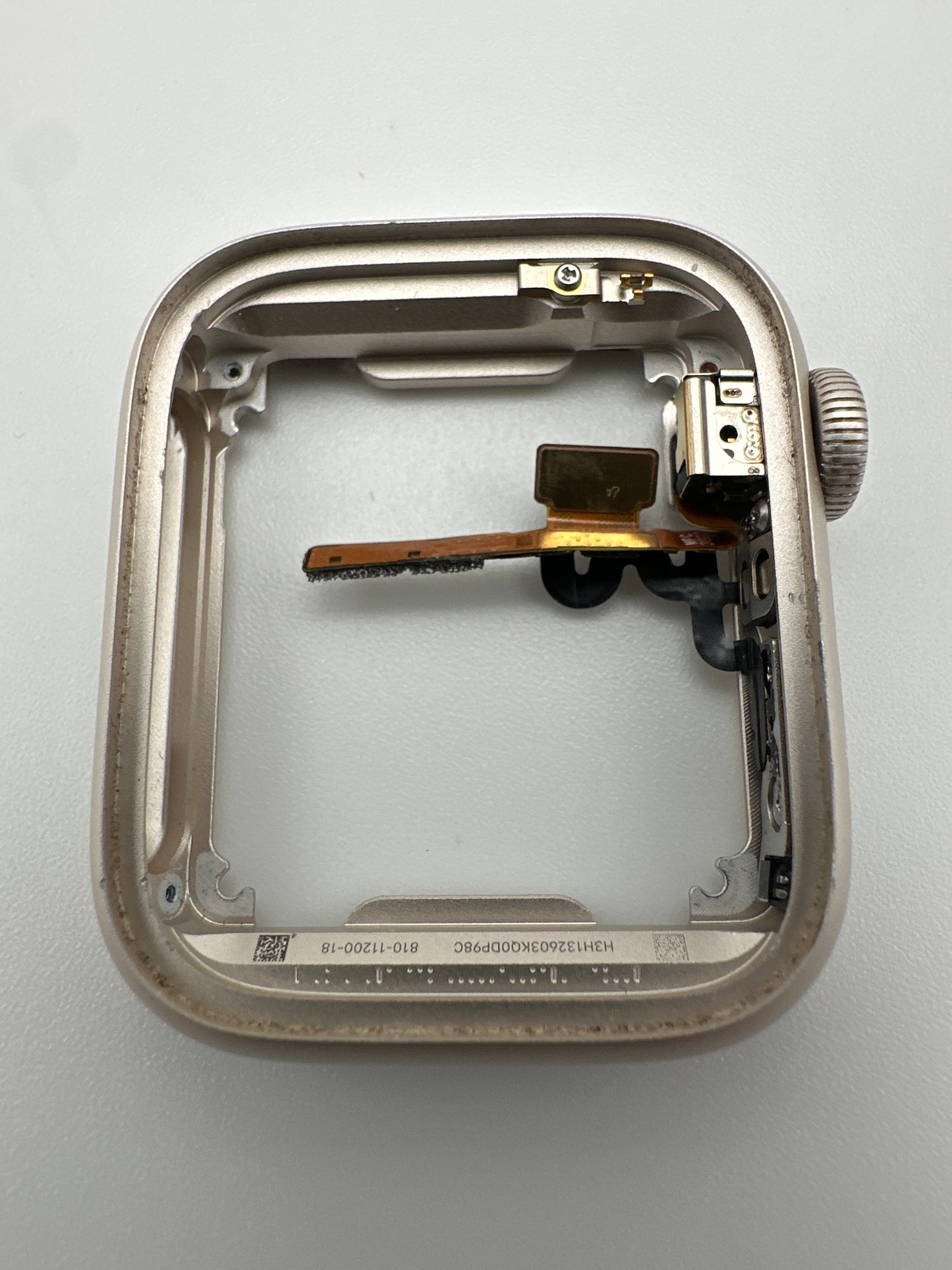 Apple Used Watch Nike Series 7 41MM Starlight Alu GPS Backhousing OEM