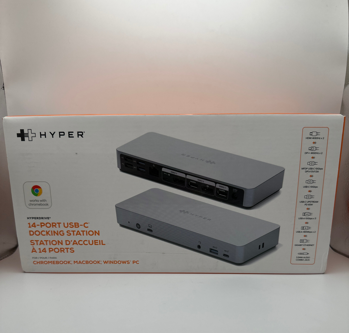 HyperDrive 14-Port USB-C Docking Station HD-GD1000-US