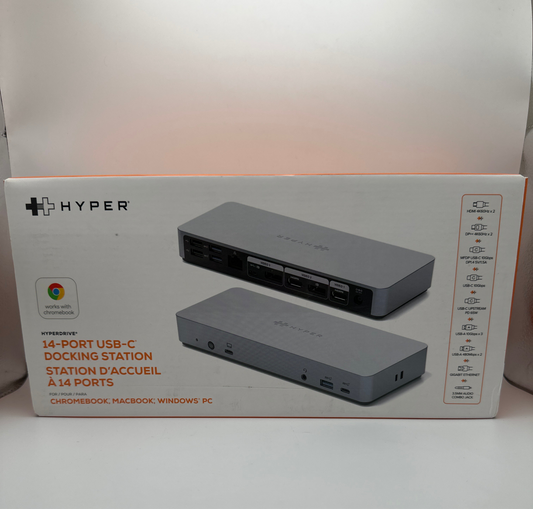 HyperDrive 14-Port USB-C Docking Station HD-GD1000-US