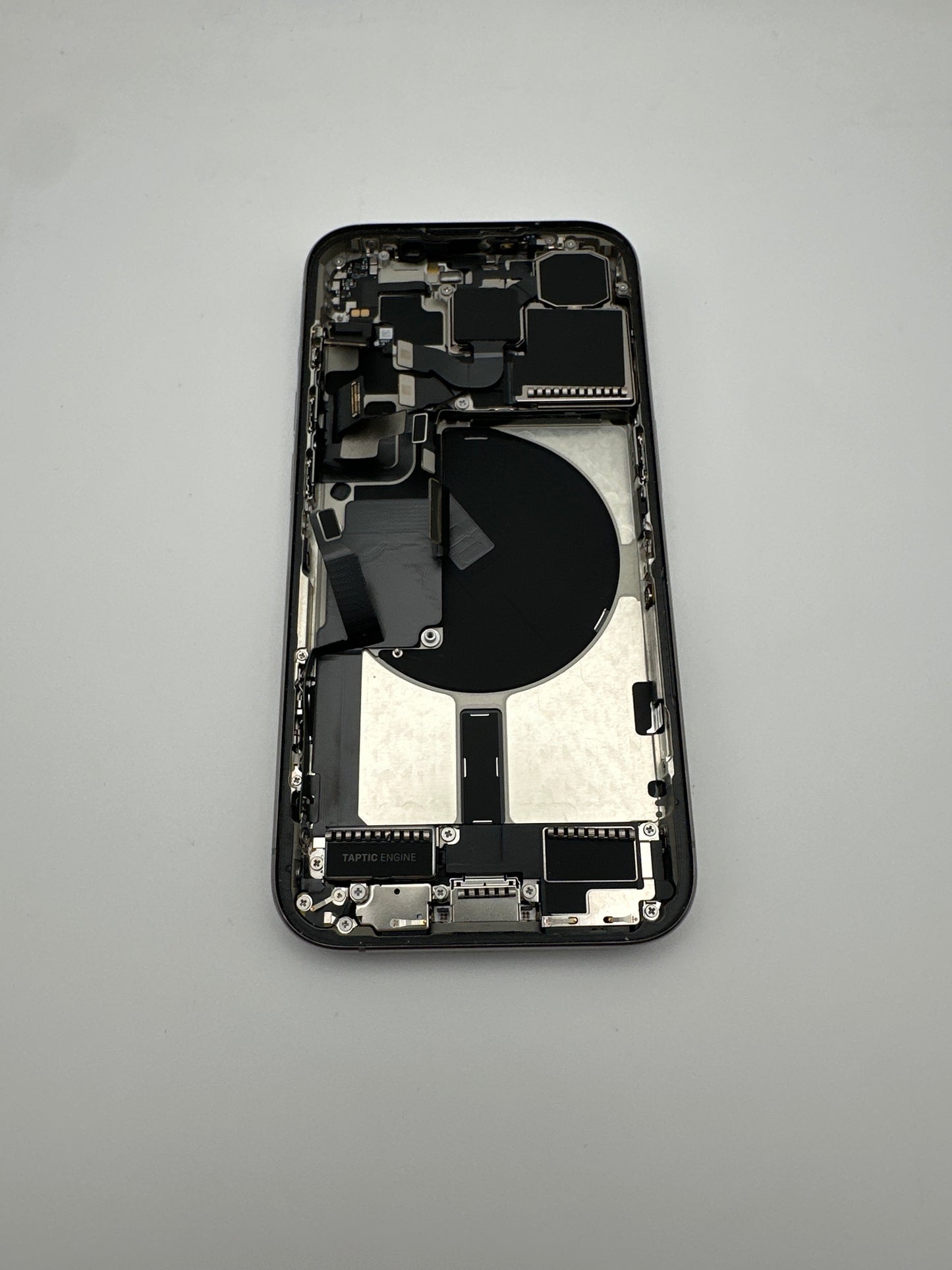 Apple Used iPhone 15 Pro Natural Titanium Back Housing OEM