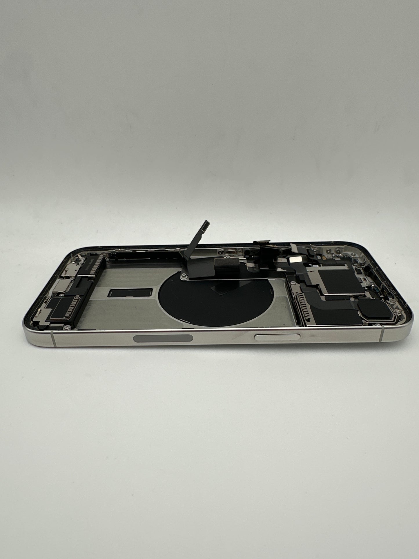 Apple Used iPhone 15 Pro Max White Titanium Back Housing OEM